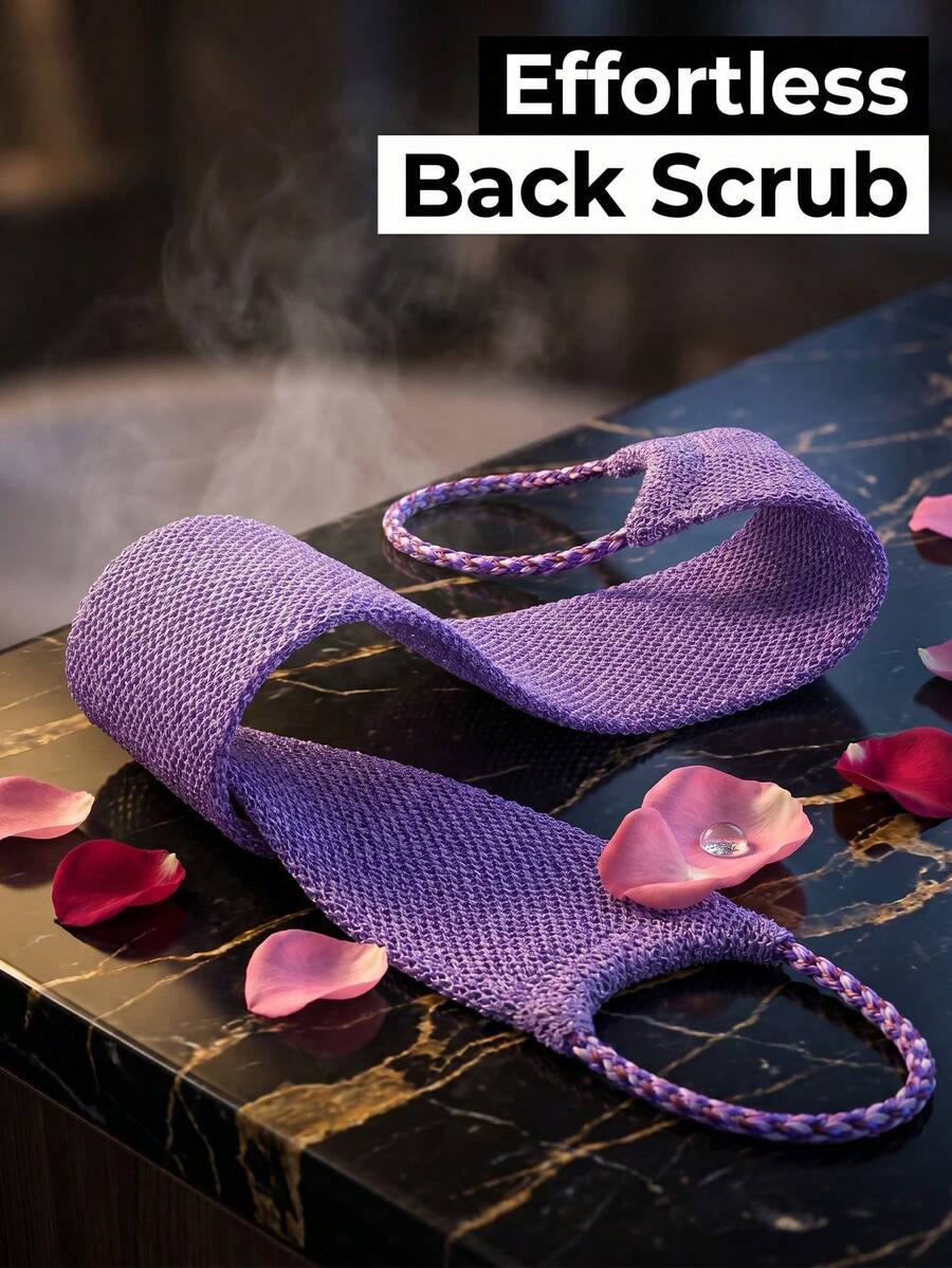 Long Mesh Exfoliating Bath Towel Set