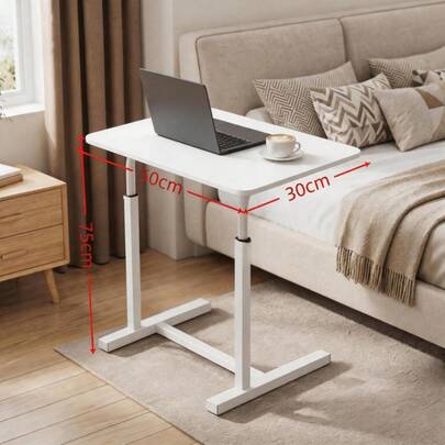 Height-Adjustable Mobile Laptop Desk