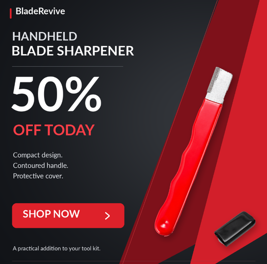 🔥 50% OFF | Blade Sharpener – Refresh Your Blades with Ease!