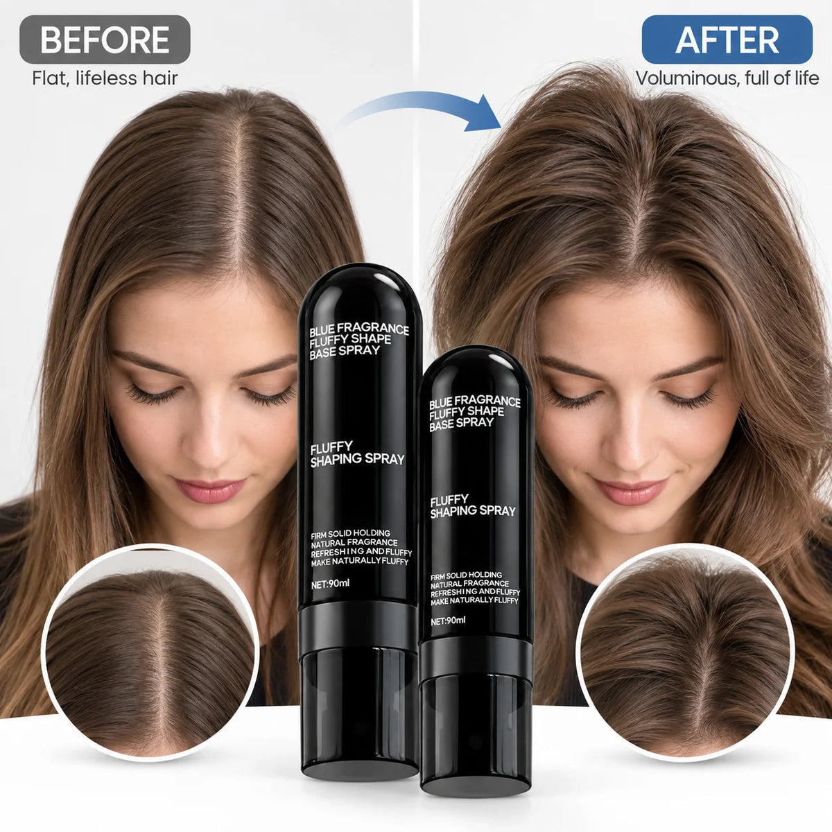 Fluffy Hair Fix - Flat Hair Volume Spray