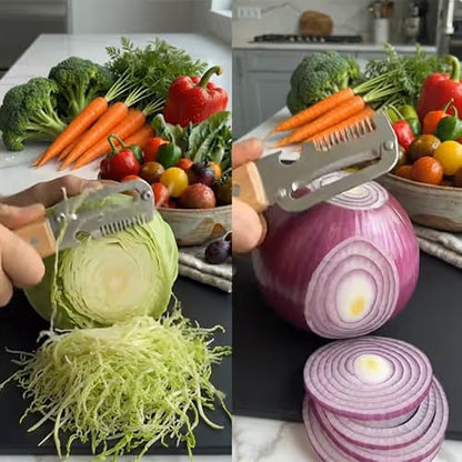 🔪 Peeler and Julienne Slicer Set