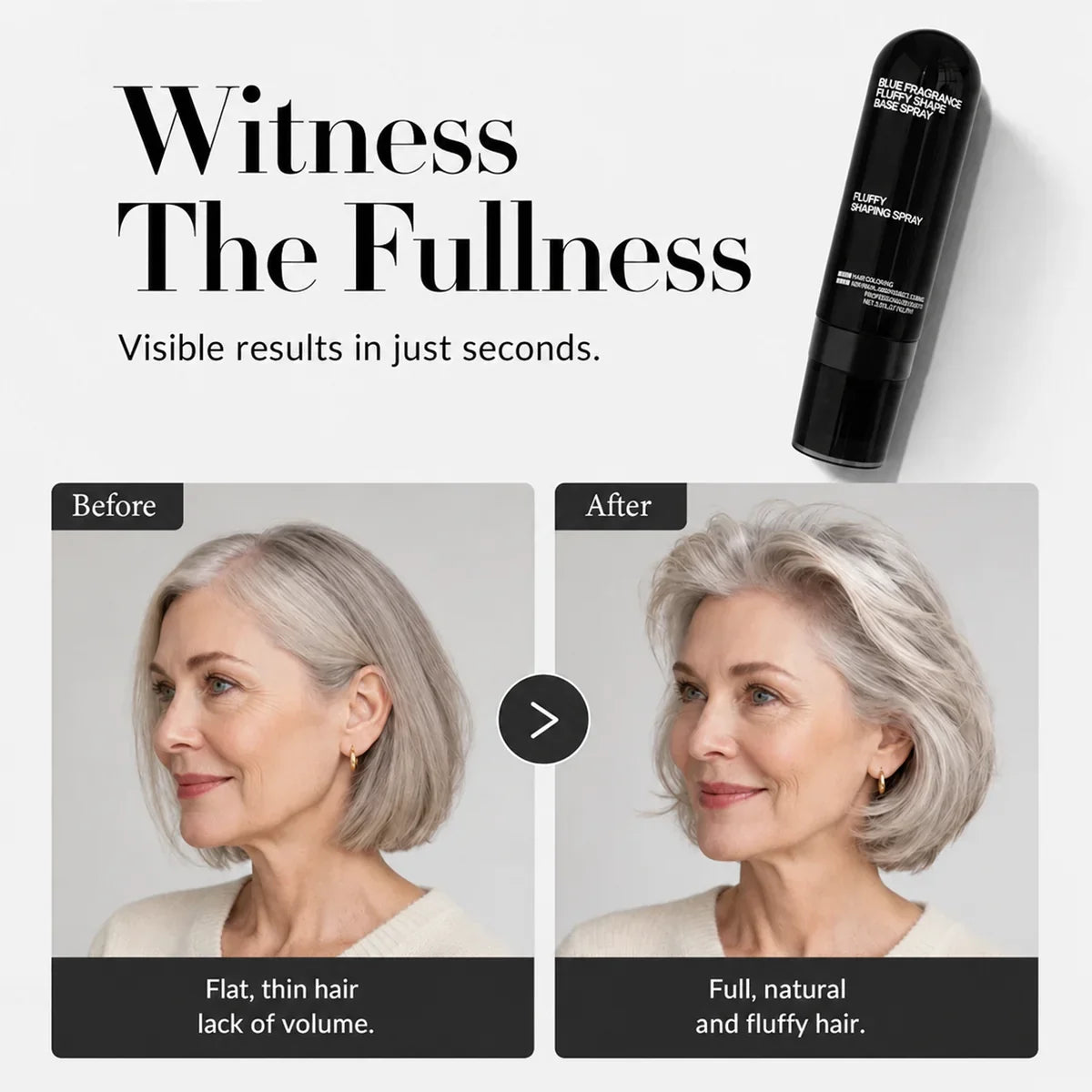 Fluffy Hair Fix - Flat Hair Volume Spray