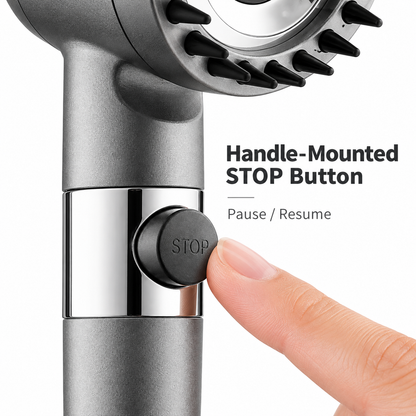 🚿 50% OFF | High-Pressure Handheld Shower Head with Massage-Style Tips