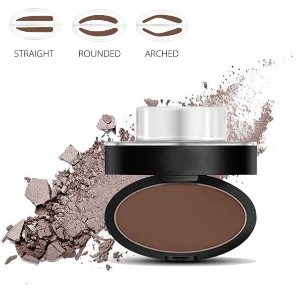 ✨Buy 2 Get 1 Free🖌️50K+ Sold!!!🖤Eyebrow Stamp Powder Kit with Applicator Brush