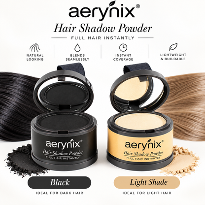 🔥 50% OFF | Aerynix Hair Shadow Powder – Instantly Fuller-Looking Hair