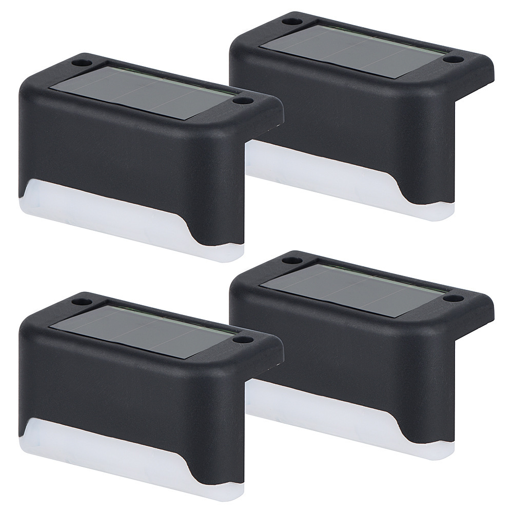 Supplier product photograph - black solar step lights